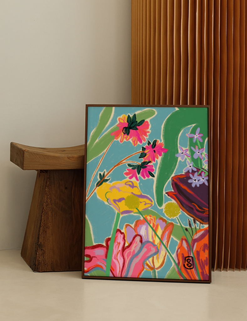 Colourful Flowers Meditation