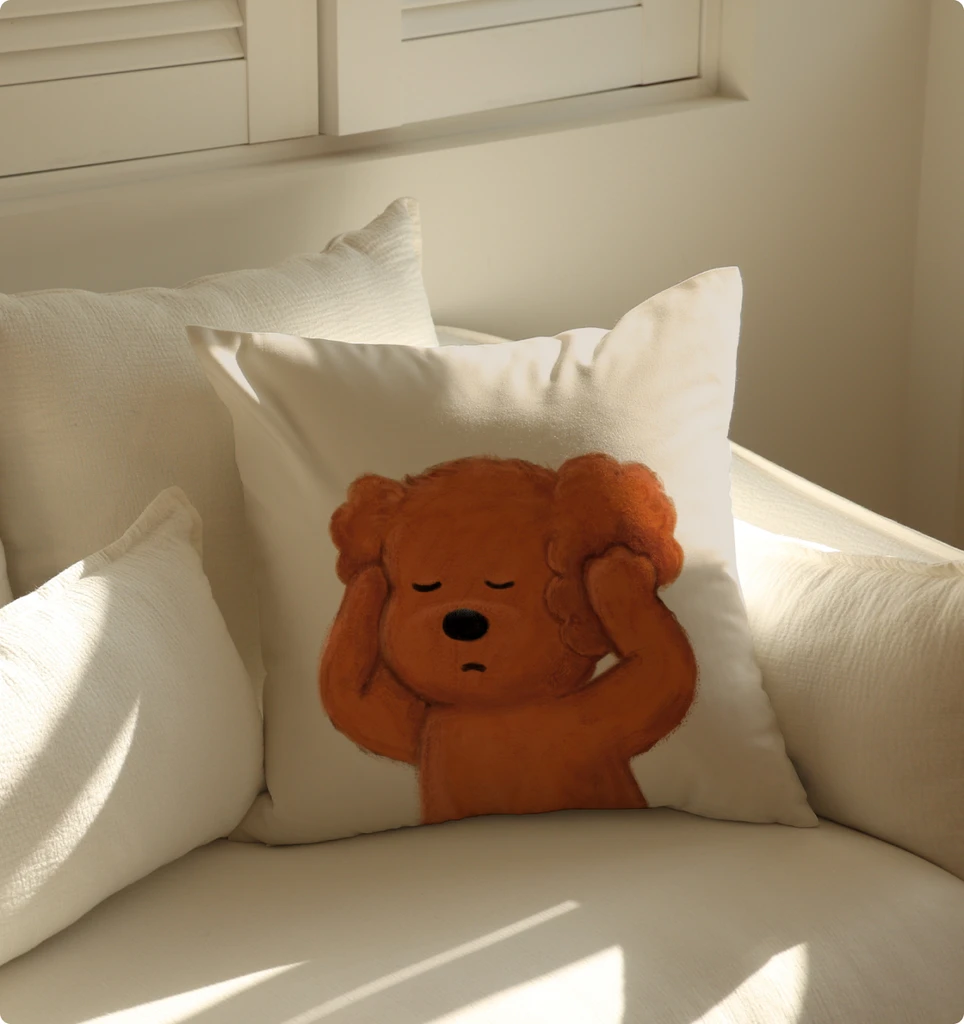 クッションデザイン